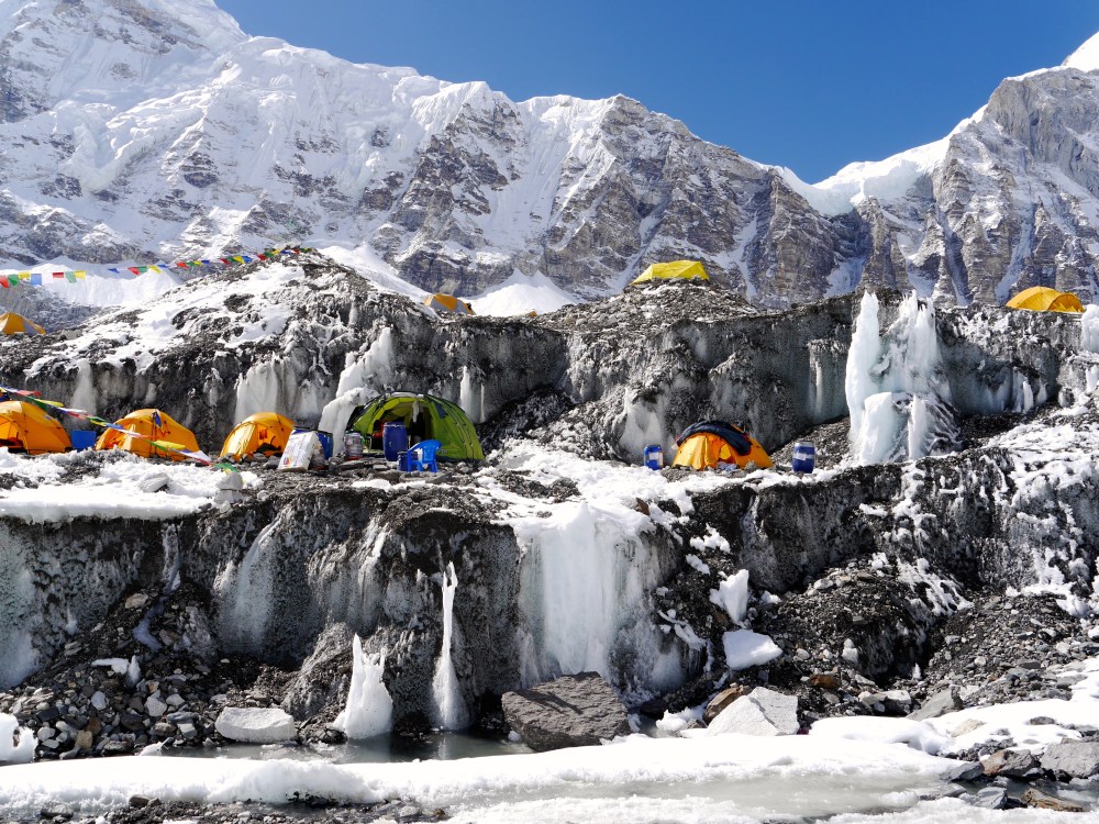 There wasn’t much left of this camp at the end…